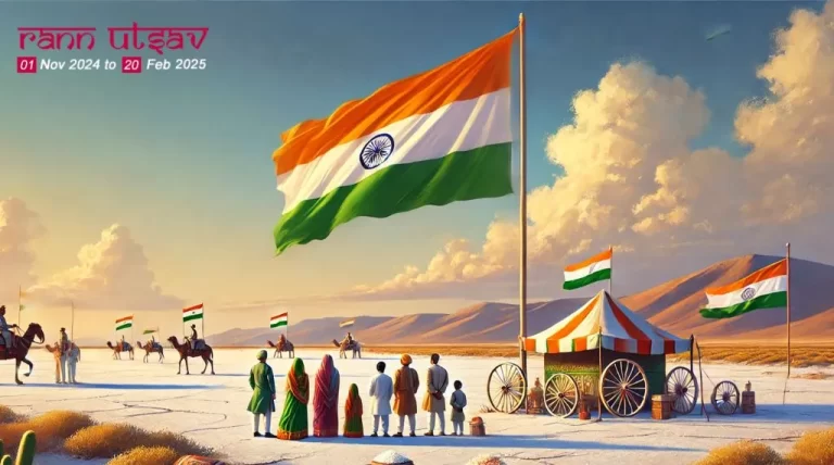 Republic Day Celebrated at Rann Utsav – A Cultural Journey