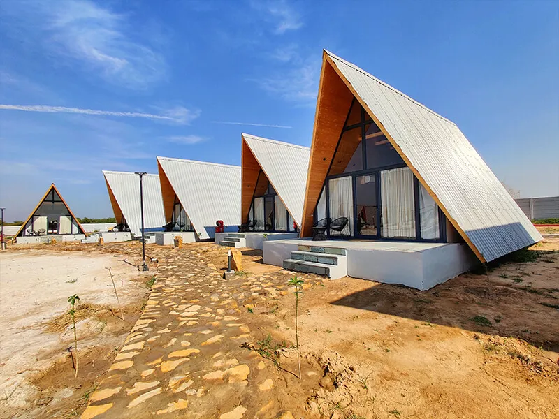 A Shaped Cottage
